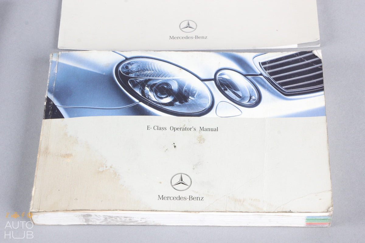 2003 Mercedes-Benz W211 E500 E320 Owner's Operator's Manual Book Assembly OEM - photo 4