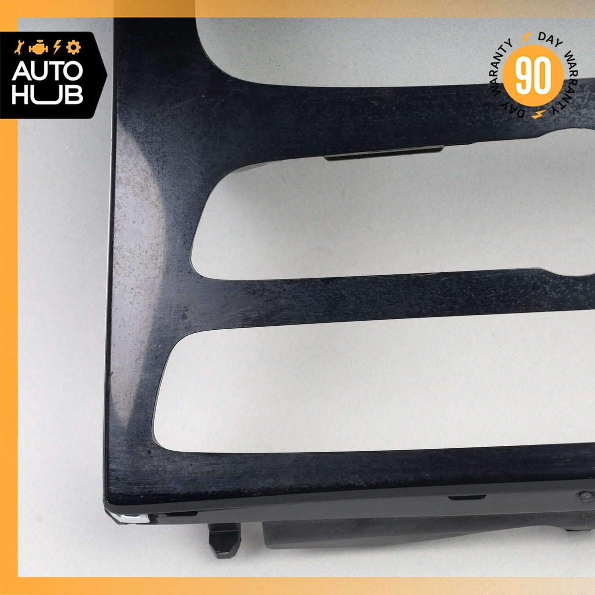Mercedes W213 E300 Center Console Trim Piano Black 2138100815 OEM - photo 3
