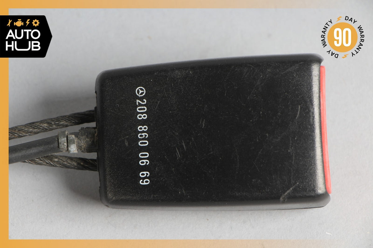 98-03 Mercedes W208 CLK320 CLK430 Front Right Side Seatbelt Seat Belt Buckle OEM - photo 2