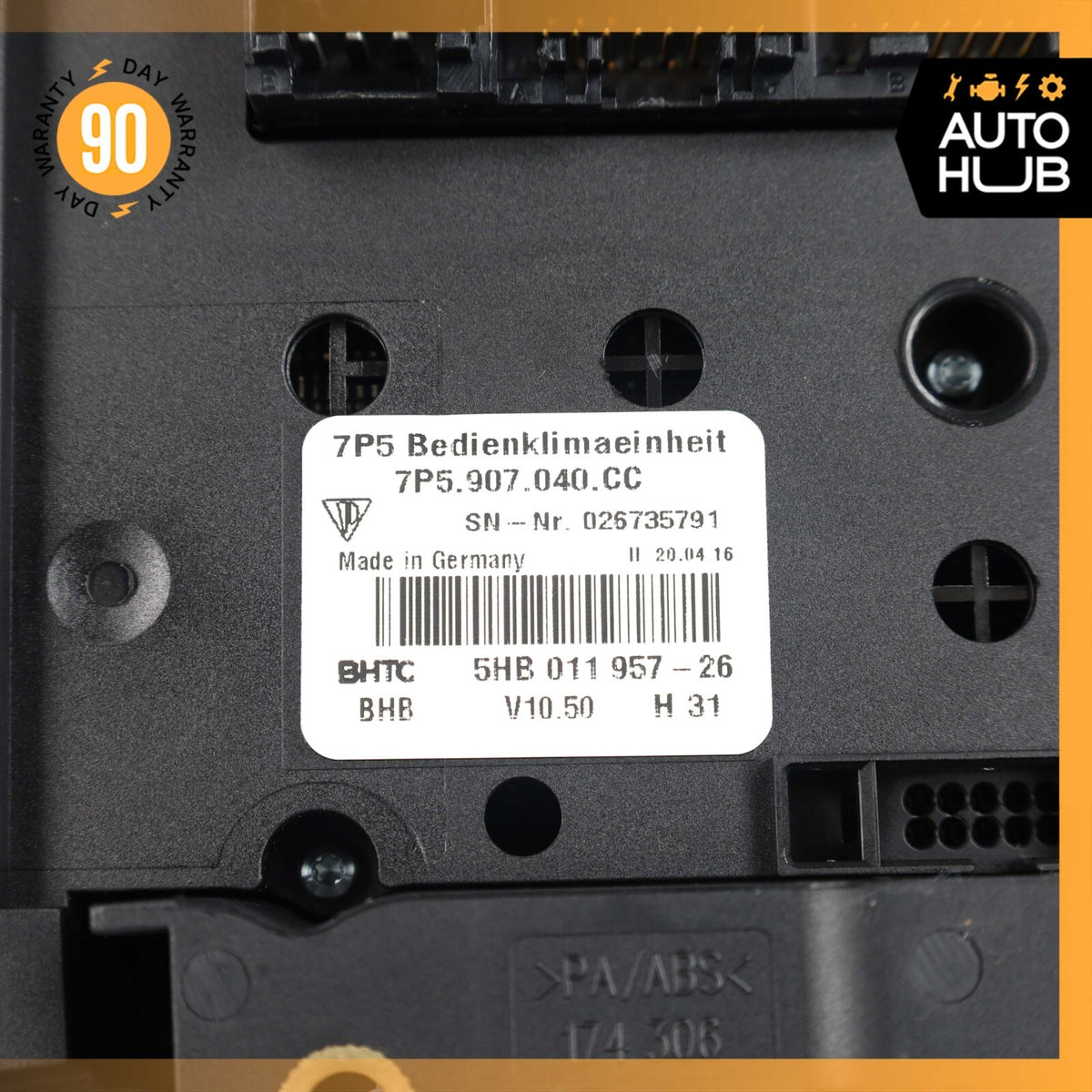 Porsche Cayenne 958 E-Hybrid Center Console Multifunction Switch Control OEM 62k - photo 17
