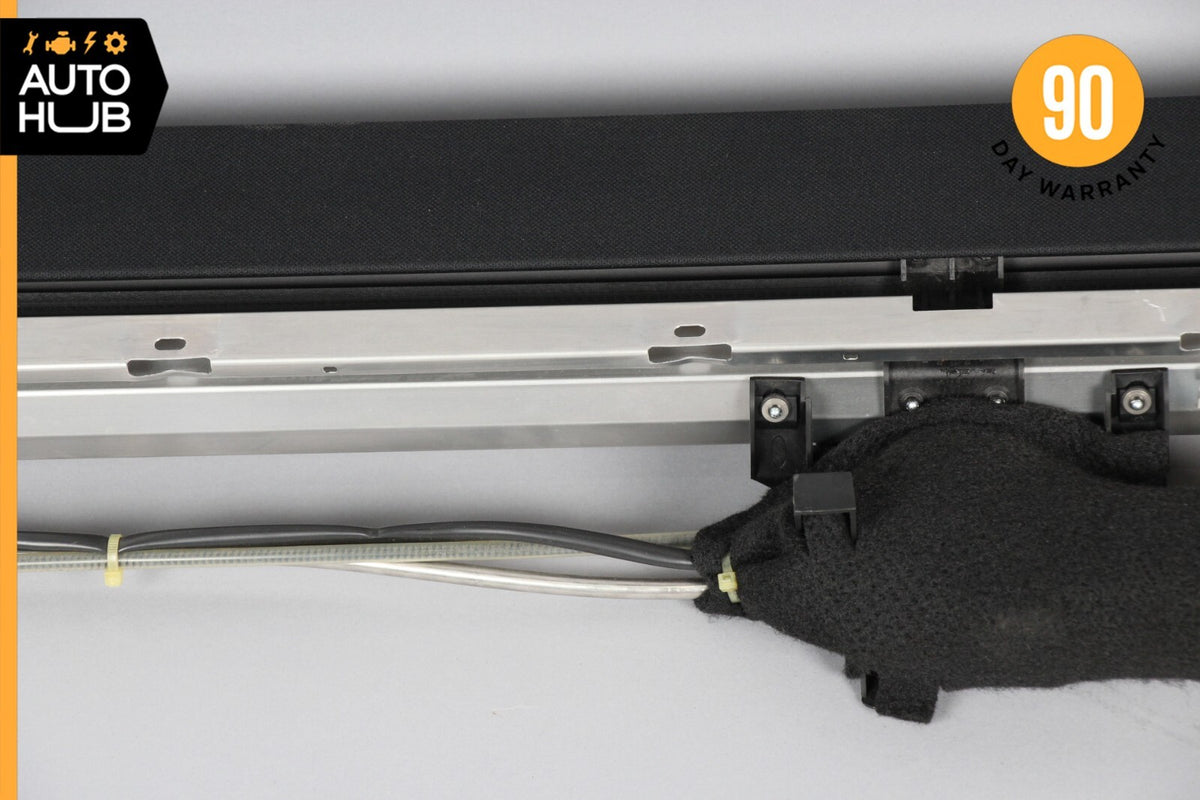 07-13 Mercedes W221 S63 S550 Rear Window Sun Shade Screen Roller Blind Black OEM - photo 3