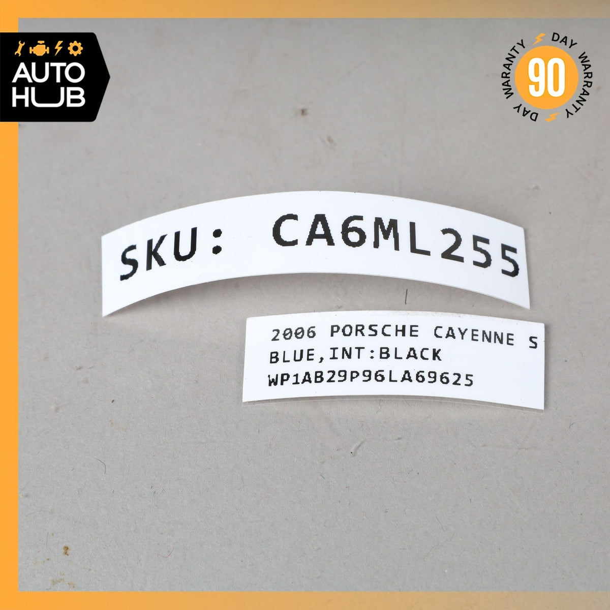 06-10 Porsche Cayenne 955 957 Seat Occupancy Sensor Mat SRS Module OEM 87k - photo 11