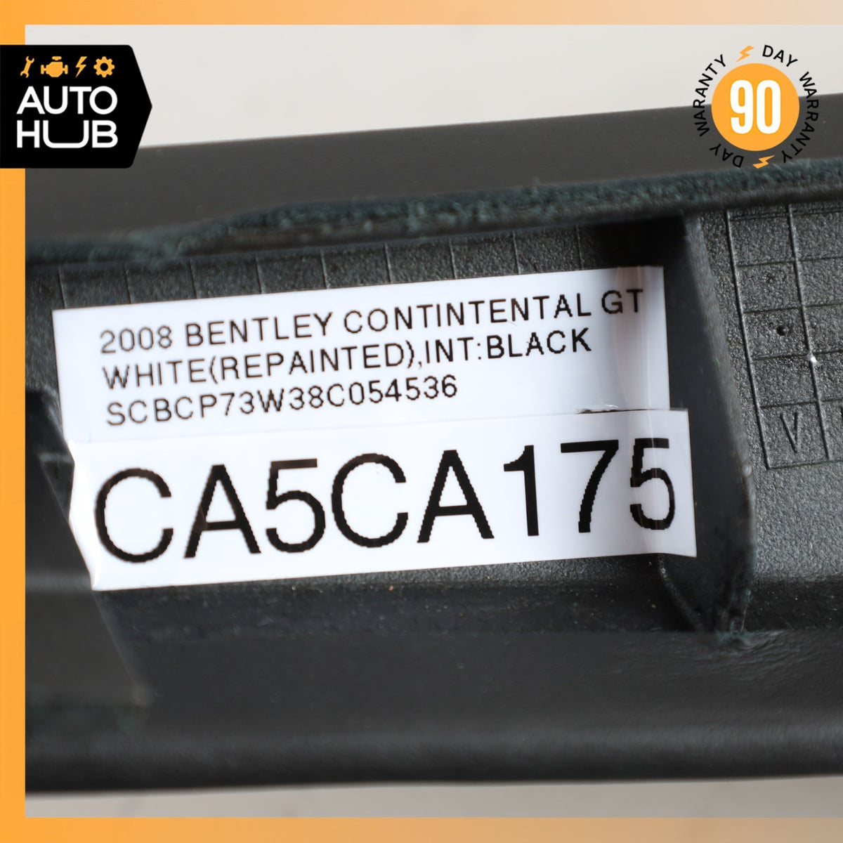 03-10 Bentley Continental Rear Center Console Armrest Left Side Trim Cover OEM - photo 13