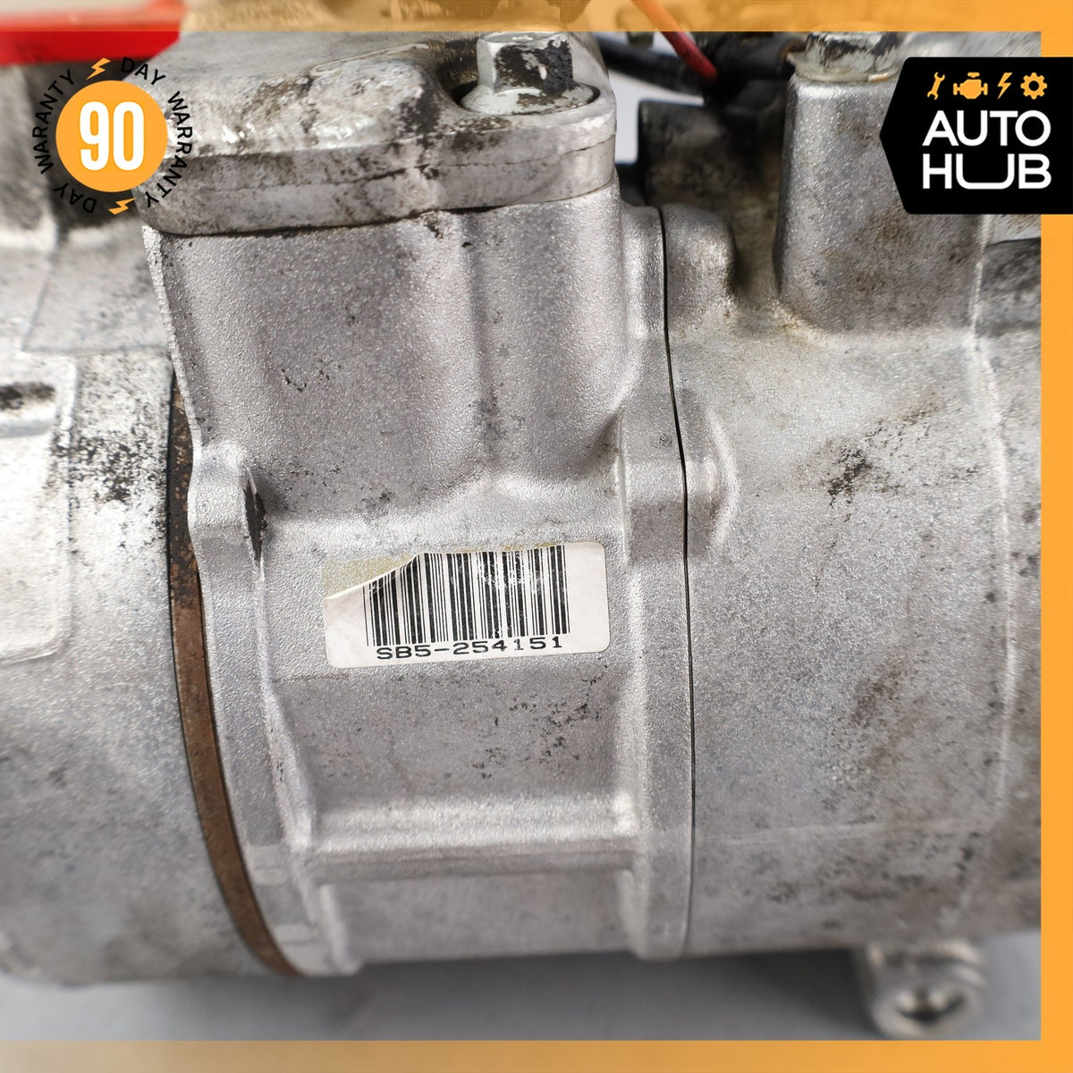 03-11 Mercedes R171 SLK350 CLK55 C55 AMG A/C AC Air Conditioner Compressor OEM - photo 14