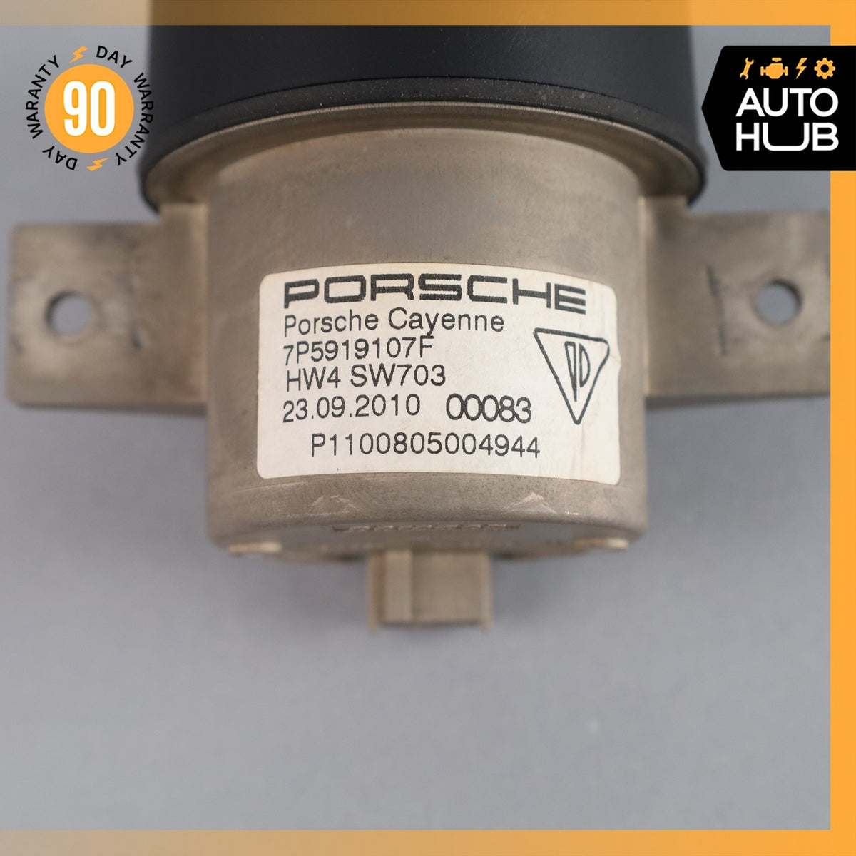 11-18 Porsche Cayenne 958 Turbo GTS Center Dashboard Compass 7P5919107F OEM - photo 11