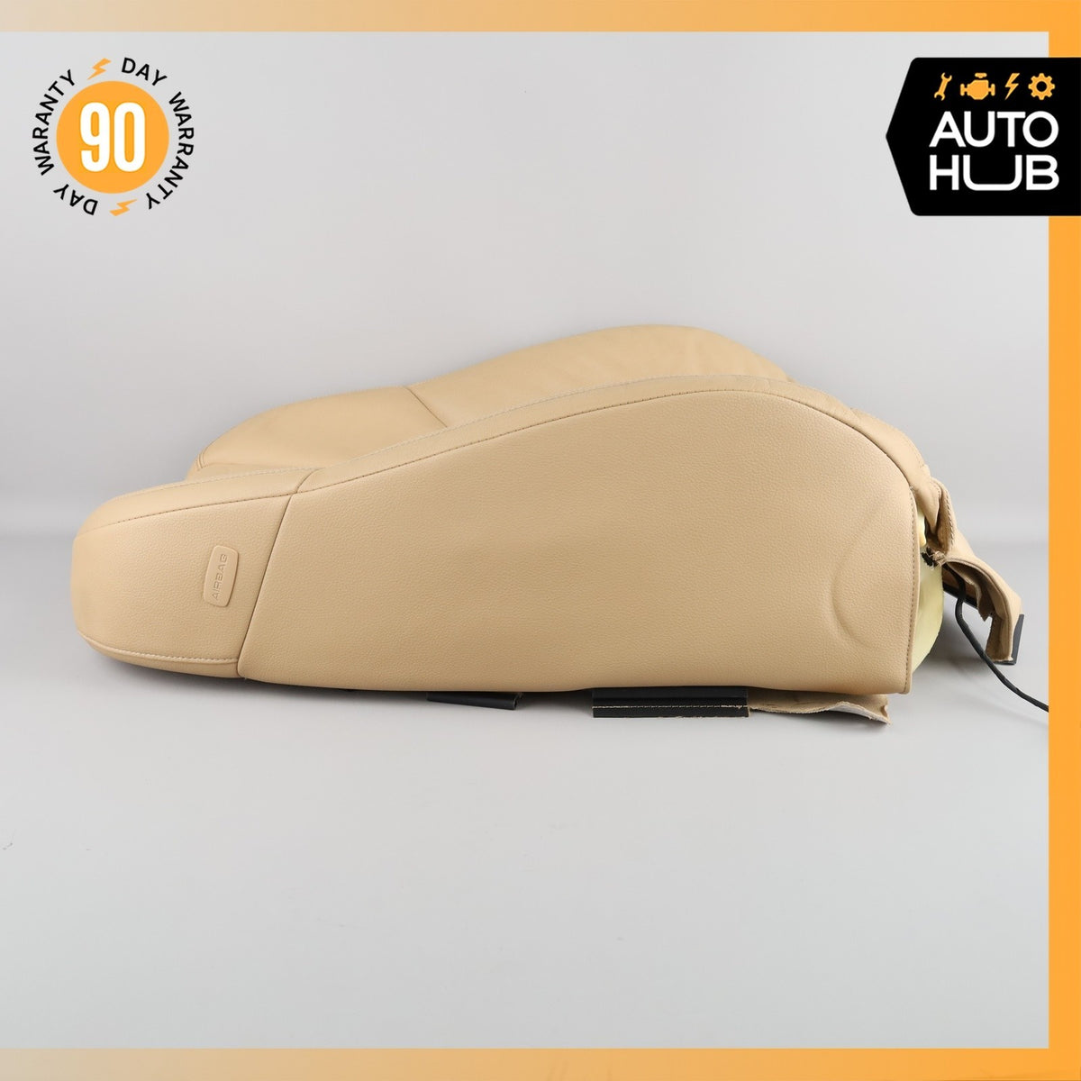 11-18 Porsche Cayenne 958 Front Right Side Seat Upper Cushion Beige OEM - photo 8