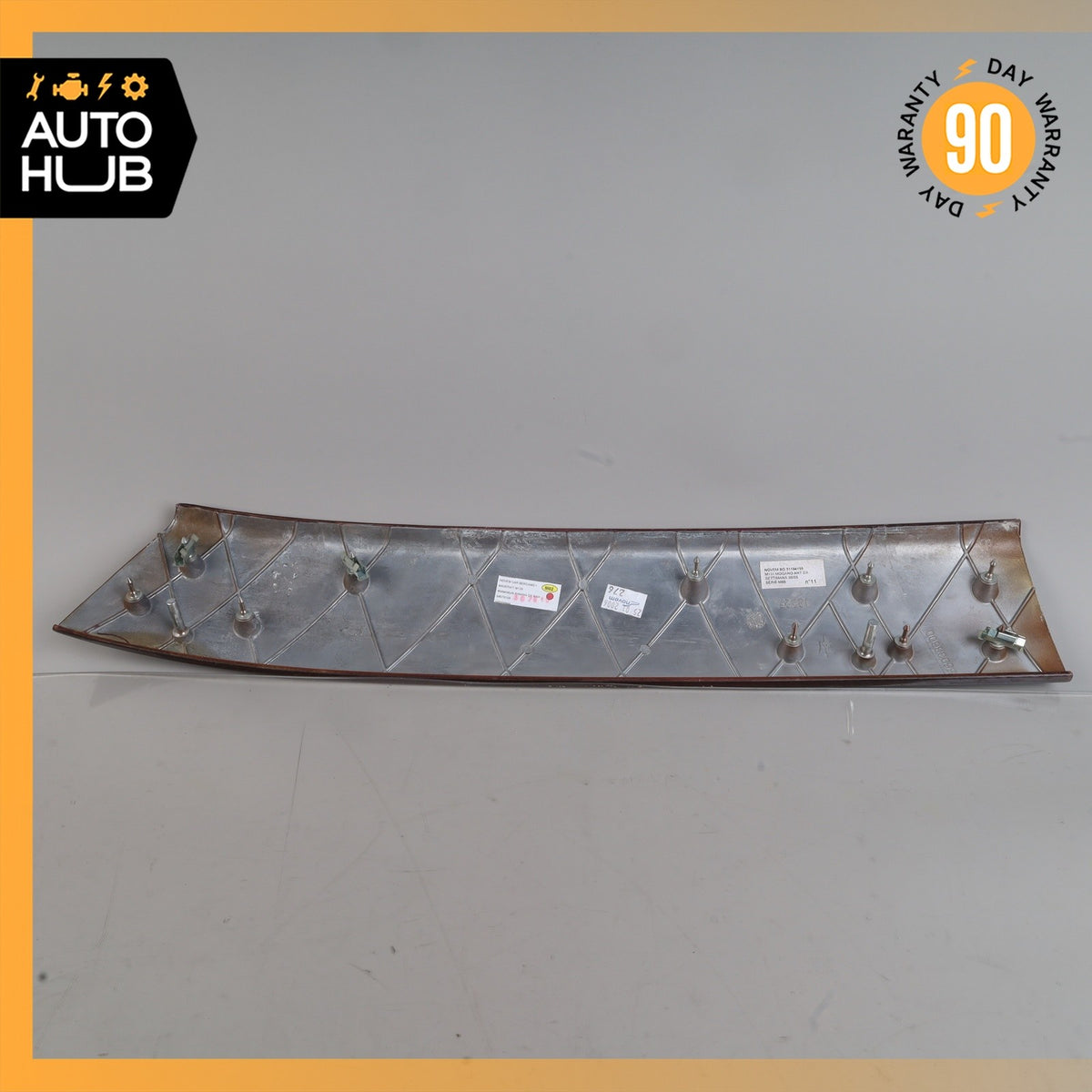 03-13 Maserati Quattroporte M139 Front Right Side Door Panel Trim Panel Wood OEM - photo 5