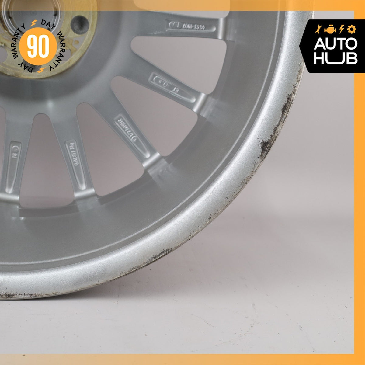 Aston Martin DB9 8.5 x 19 19" Front Wheel Rim Silver 4G431007FA OEM - photo 11