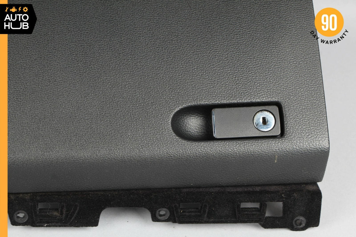 10-12 Mercedes X204 GLK350 Dashboard Glove Box Compartment Black OEM - photo 4