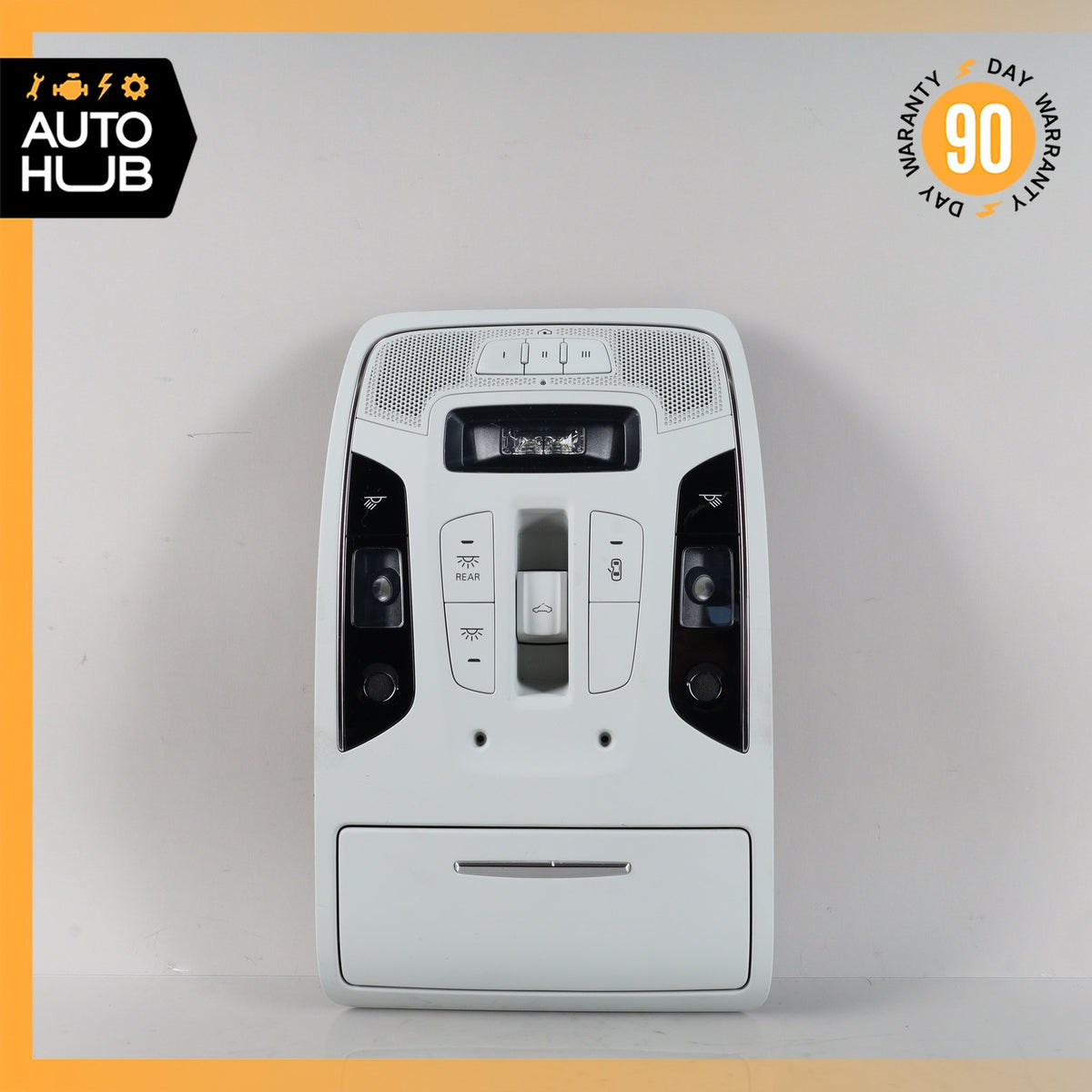 Audi C7 S6 S7 Front Overhead Dome Light Lamp Switch Panel 4G0947135G OEM 51k - photo 2