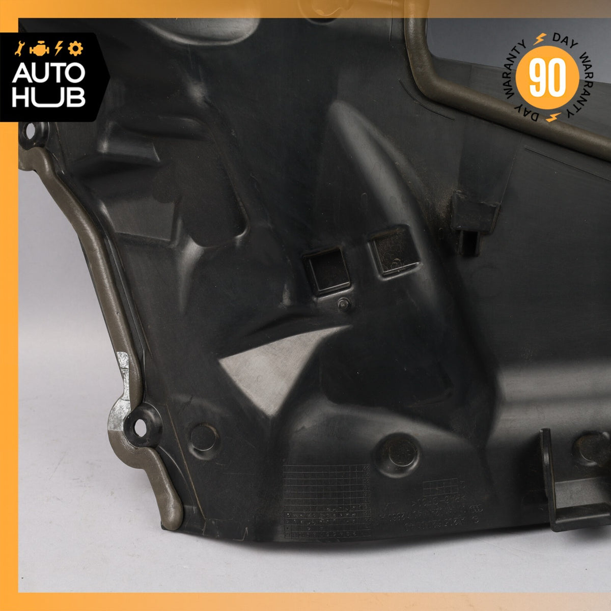 15-20 Mercedes W205 C300 M274 Front Left Side Engine Partition Shield OEM 41k - photo 4