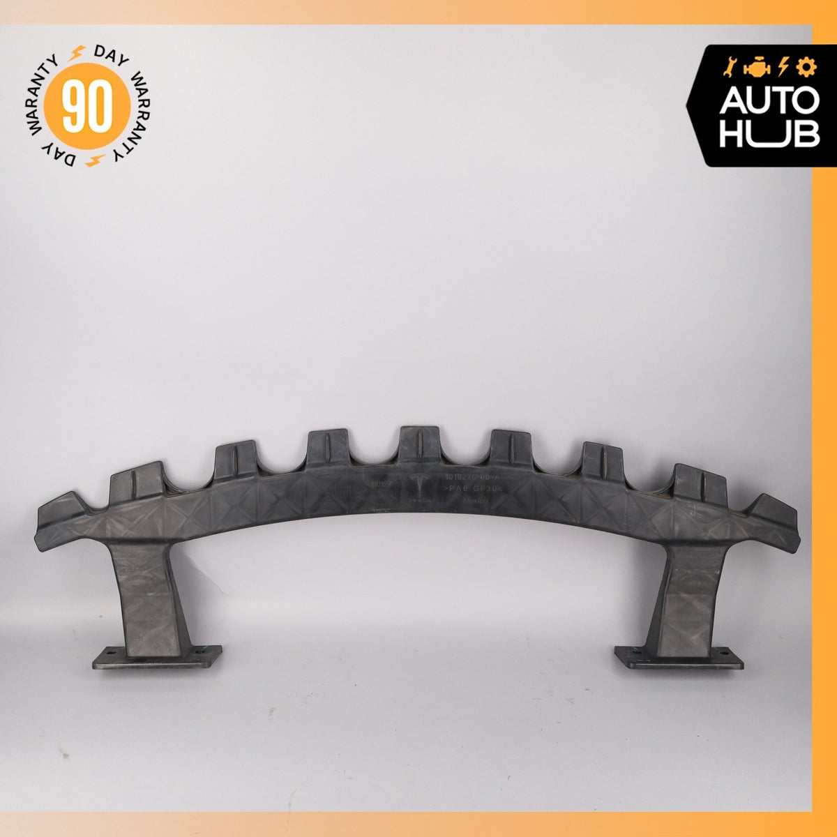 12-15 Tesla Model S Front Lower Reinforcement Ankle Catcher Bar OEM 63k - photo 2