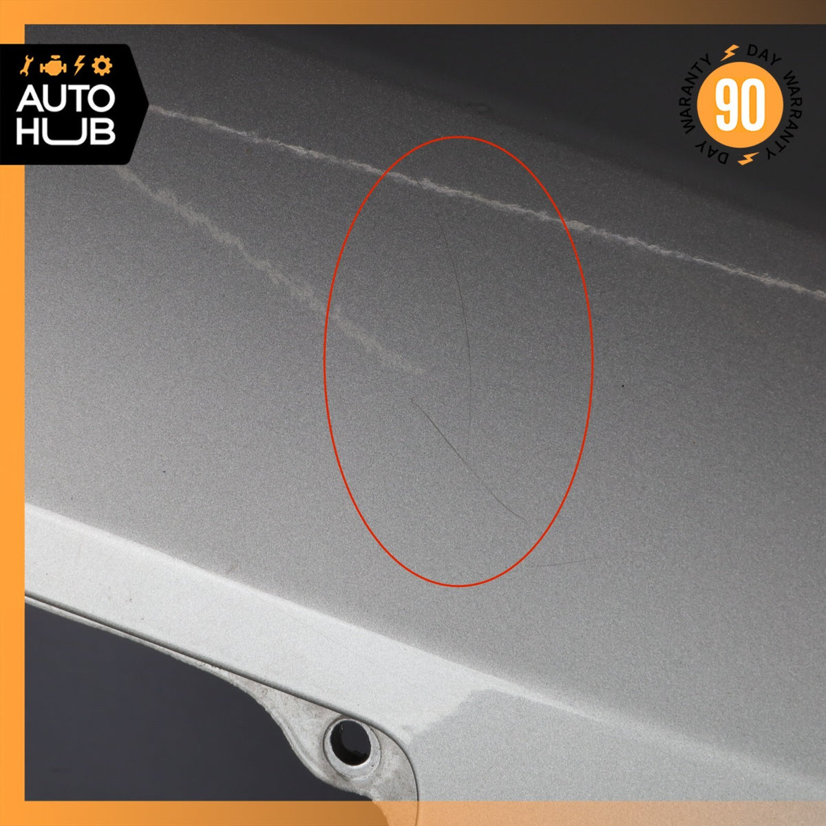 04-09 Cadillac XLR Quarter Panel Rear Left Driver Side Silver 10355380 OEM - photo 7