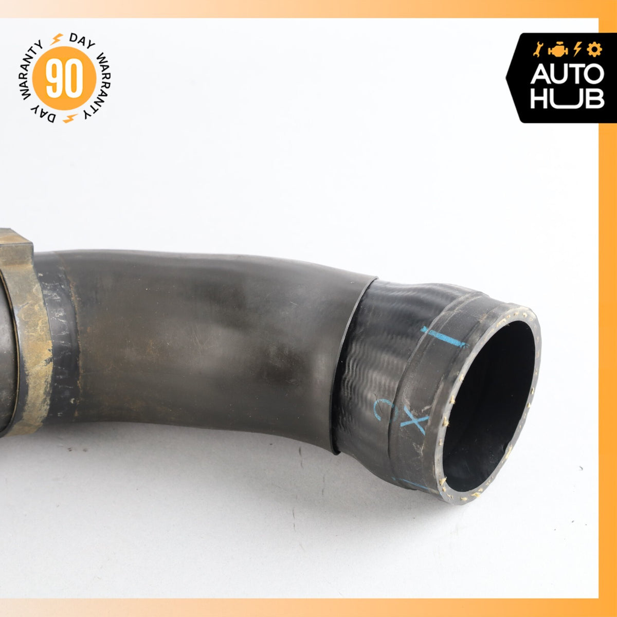03-12 Bentley Continental GT GTC 6.0L W12 Left Side Intercooler Hose Pipe OEM - photo 6