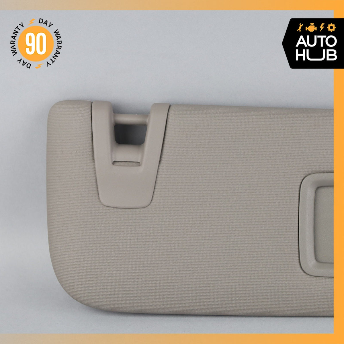 10-16 Porsche Panamera 970 Right Passenger Side Sun Visor Sunvisor Gray OEM - photo 7