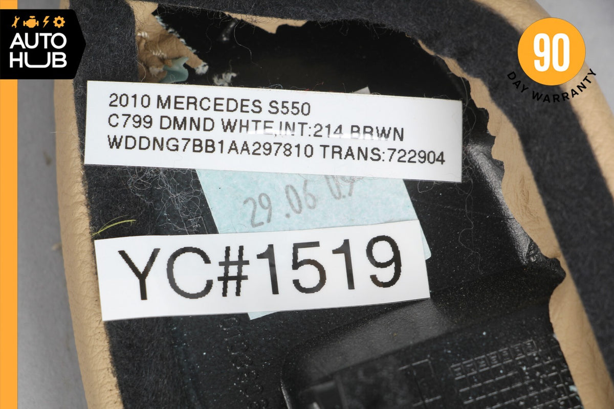 Mercedes W221 S550 S400 Rear Left Interior Door Panel Storage Compartment OEM - photo 12