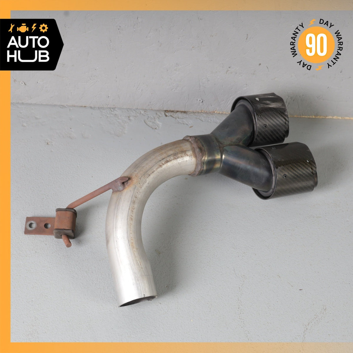 BMW F32 428i 328i Exhaust Pipe Tips Carbon Fiber Aftermarket - photo 12