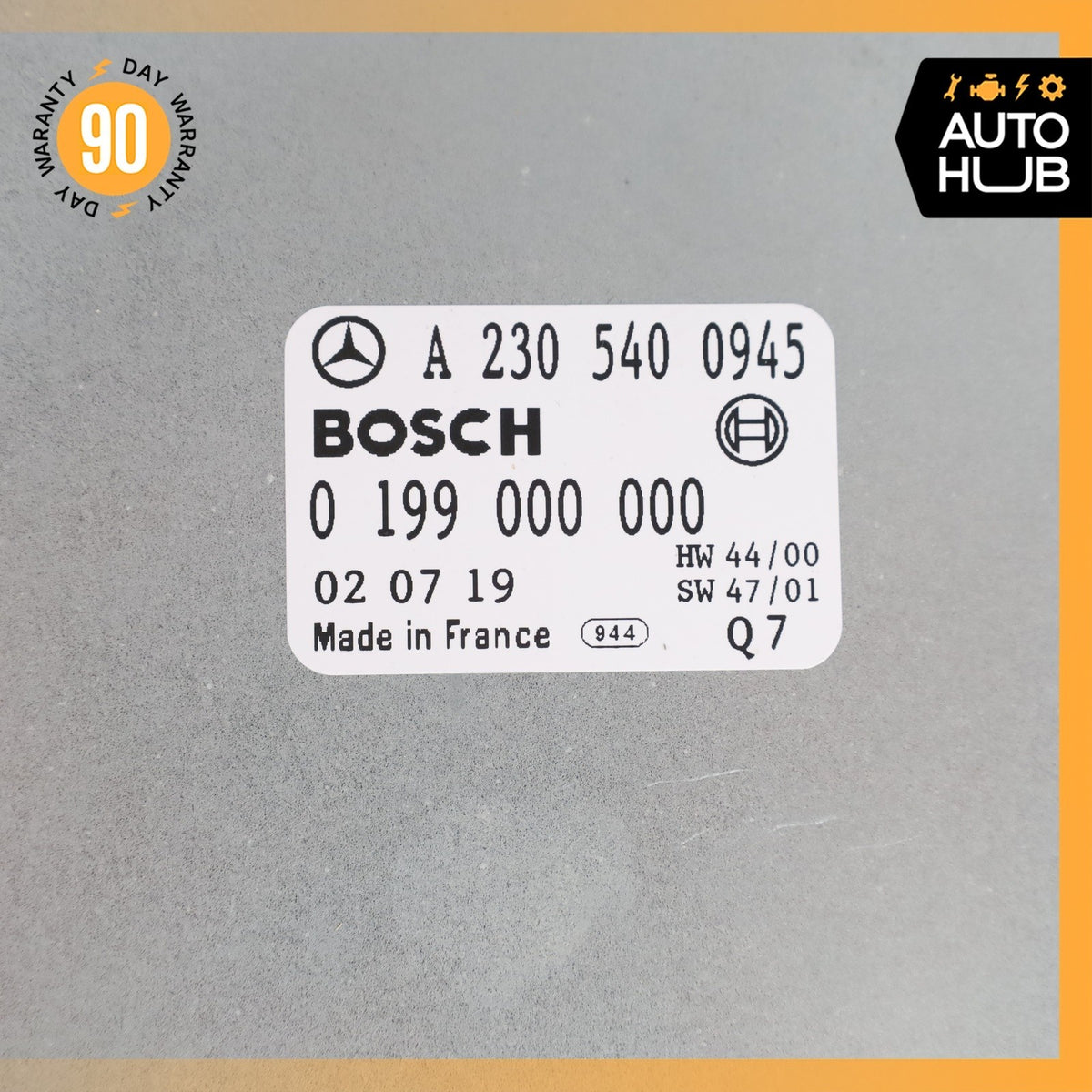 Mercedes R230 SL500 SL55 SL550 Battery Stabilization Control Load Module OEM - photo 8