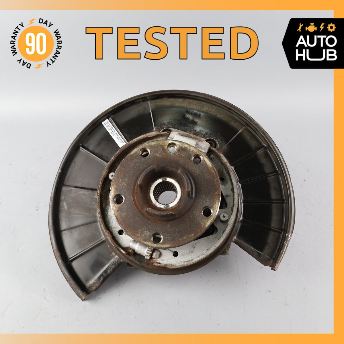 15-18 Porsche Cayenne 958 E-Hybrid Rear Right Side Knuckle Spindle OEM - photo 1