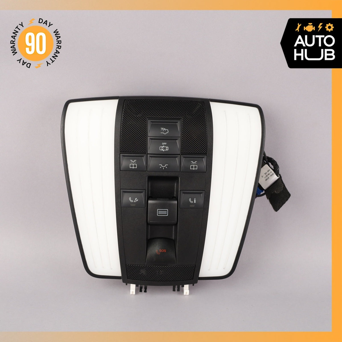 10-18 Mercedes W218 CLS550 E400 E550 Overhead Dome Light Lamp Black OEM - photo 3
