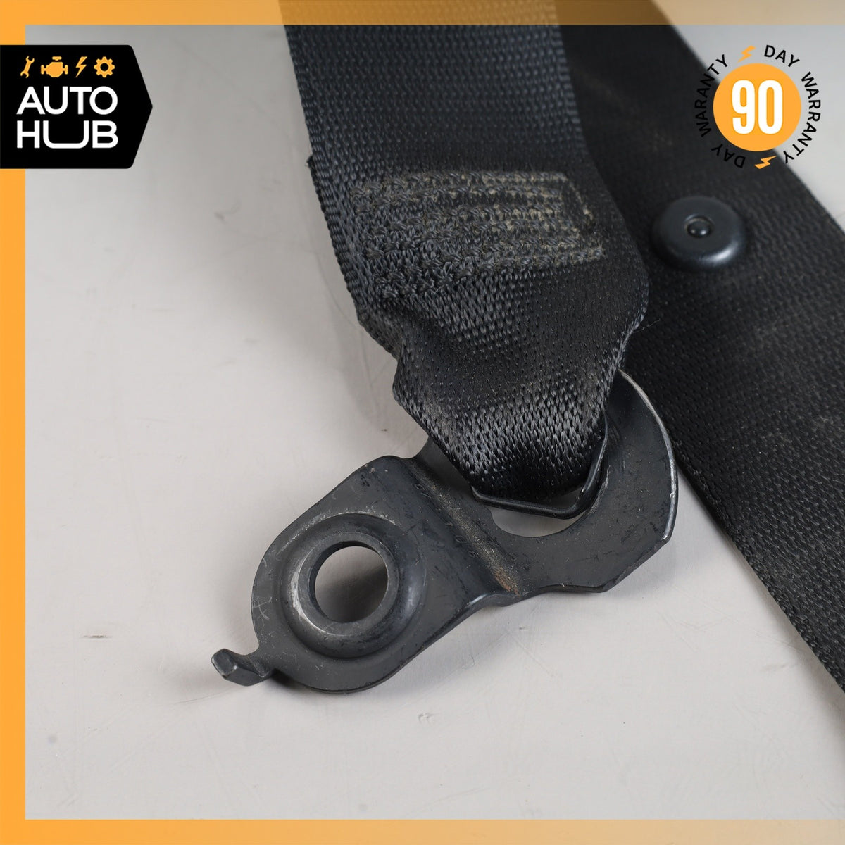 07-09 Mercedes W211 E350 CLS550 E550 Front Left Driver Side Seat Belt Black OEM - photo 2