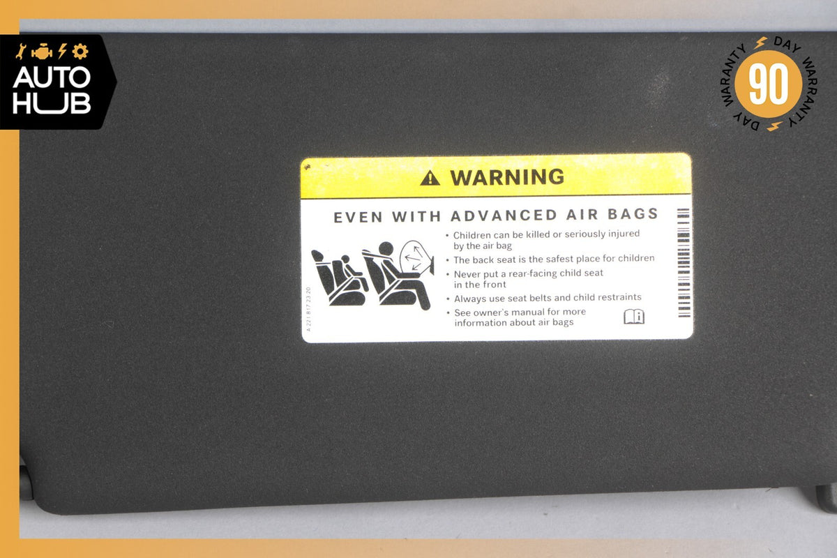 08-14 Mercedes W204 C250 C300 C350 Right Side Sunvisor Sun Visor OEM 61k - photo 4