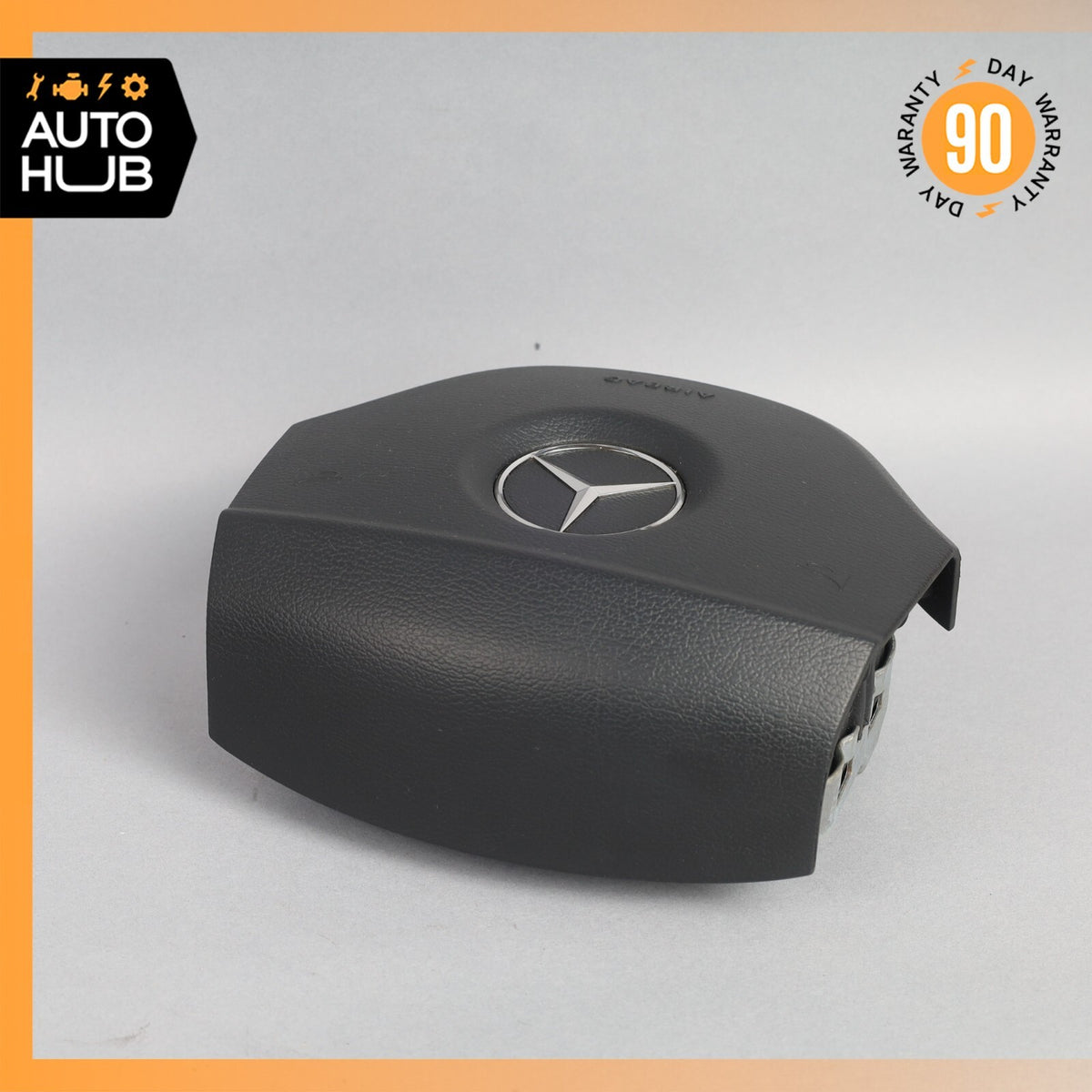06-08 Mercedes X164 GL450 R350 ML350 Driver Steering Wheel Airbag Black OEM - photo 6