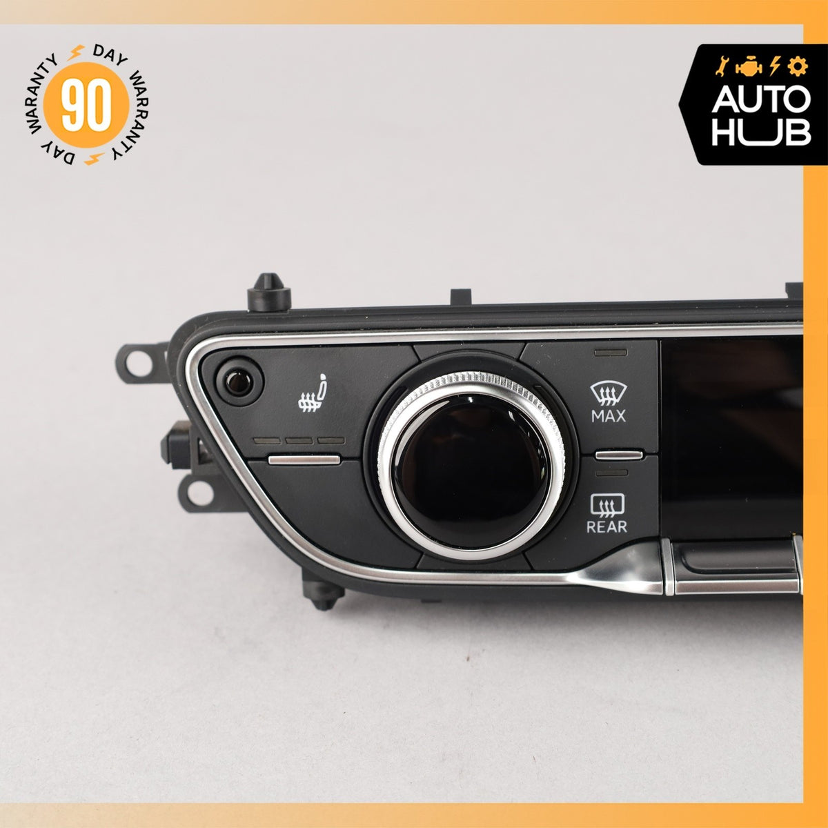 18-25 Audi 8R Q5 SQ5 Dashboard A/C AC Climate Control Panel Switch Black OEM - photo 3