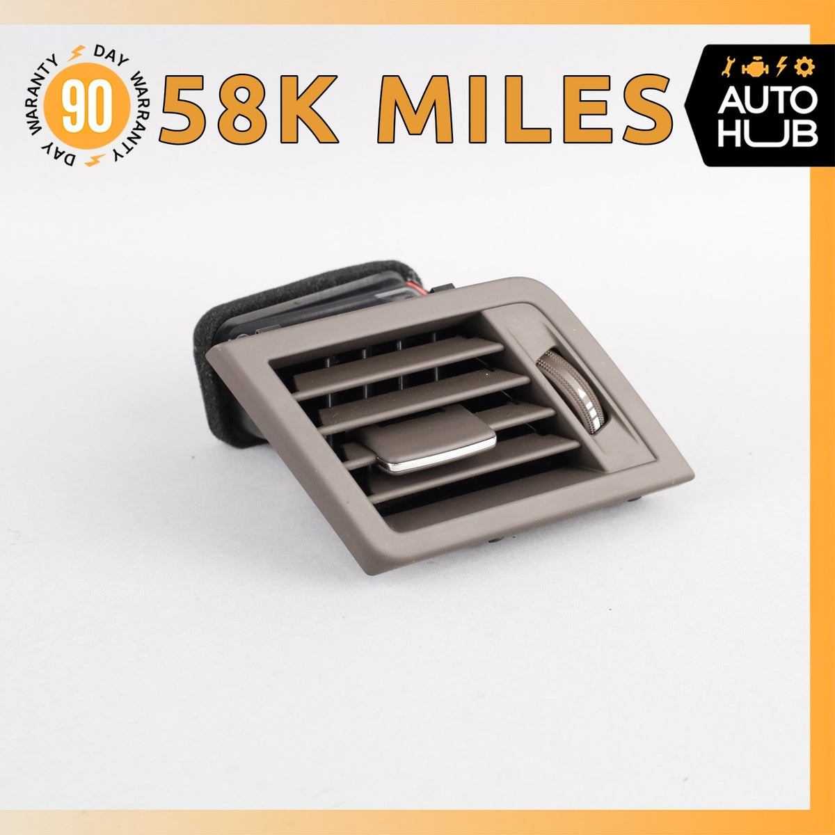 10-13 Mercedes W207 E350 E550 Front Left Dashboard AC A/C Air Vent Brown OEM - photo 1