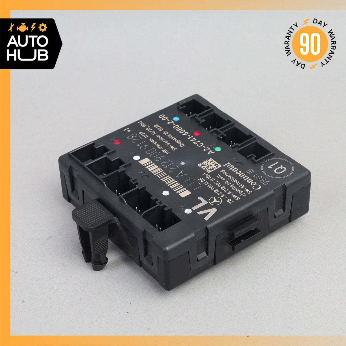 Mercedes W207 E400 E550 Front Left Driver Side Door Control Module OEM 58k - photo 2