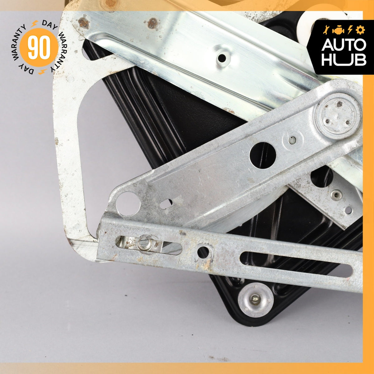 96-99 Mercedes W140 CL600 S500 Coupe Front Right Window Regulator w/ Motor OEM - photo 4