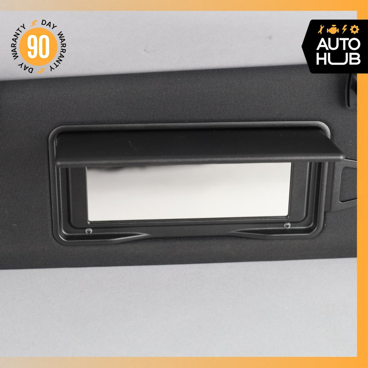 12-18 Mercedes W218 CLS550 CLS63 Front Left Side Sunvisor Sun Visor Black OEM - photo 8