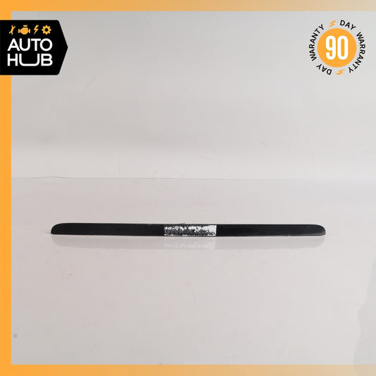 92-99 Mercedes W140 S320 S500 S600 Trunk Lid License Plate Trim Panel Black OEM - photo 1