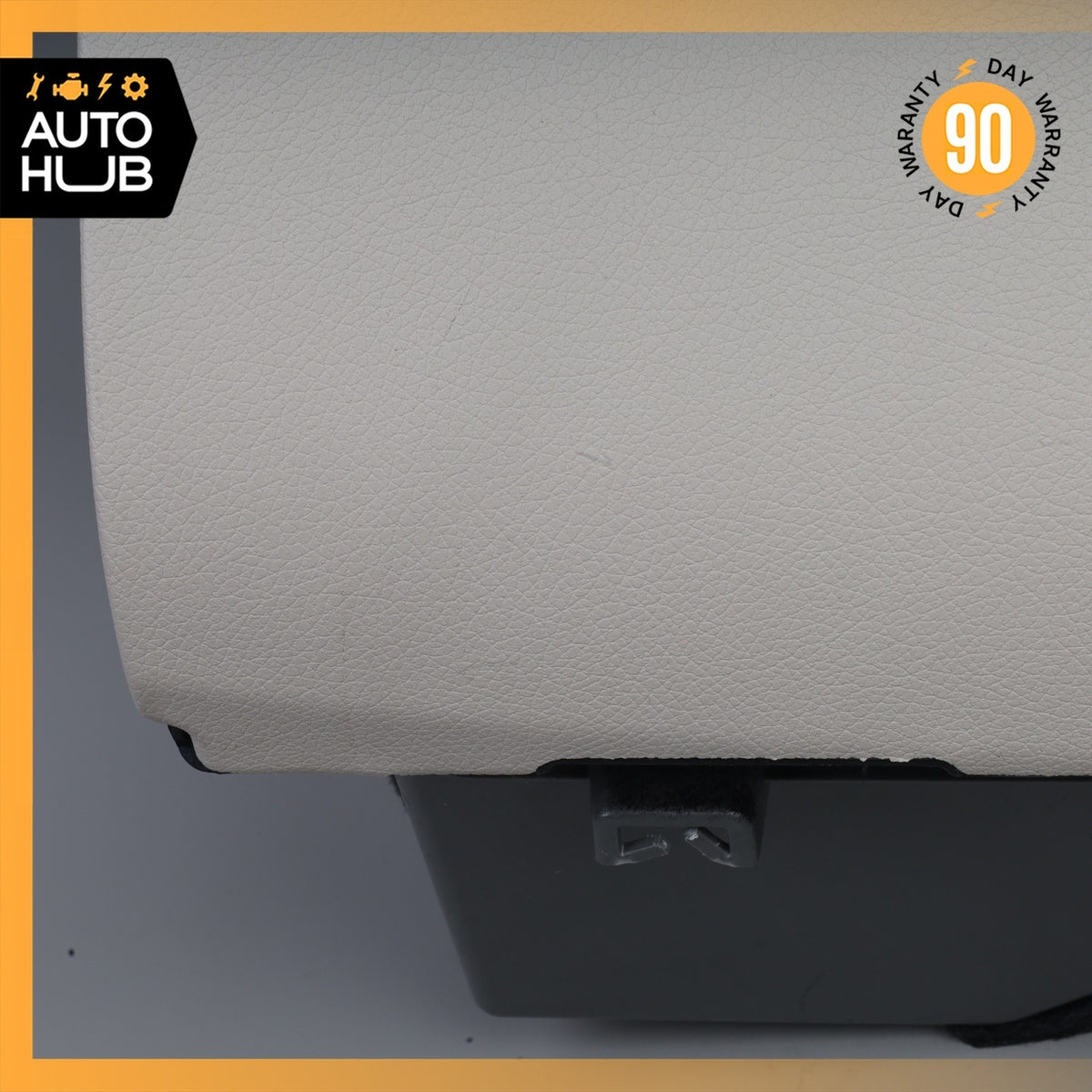 17-20 Mercedes W213 E300 Dash Dashboard Glove Box Compartment Beige OEM - photo 5