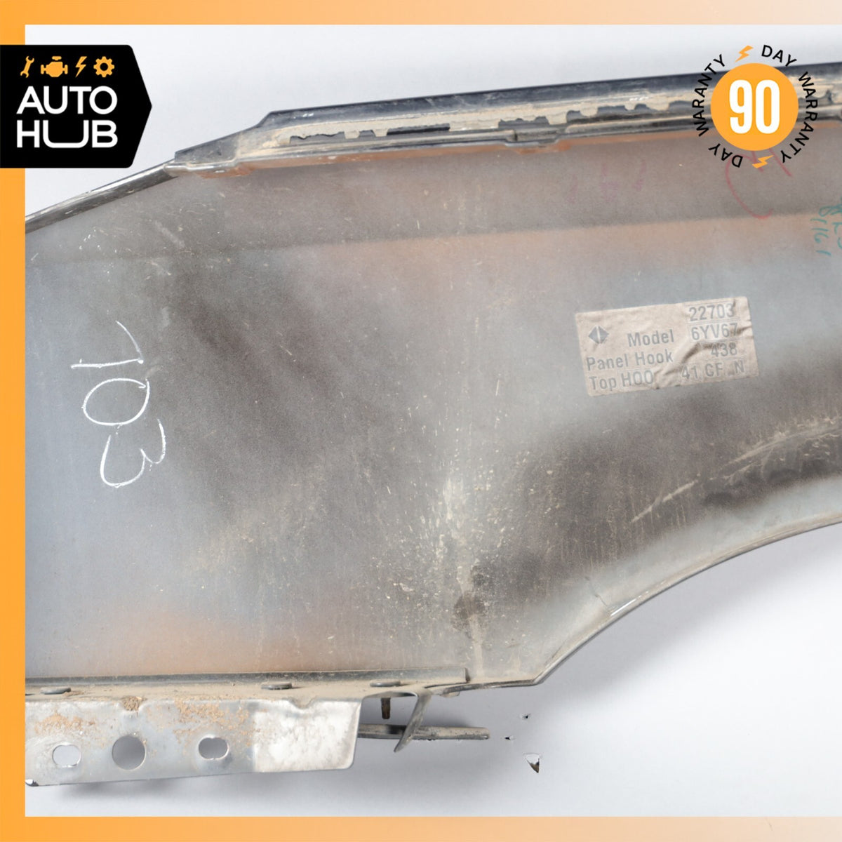 04-09 Cadillac XLR Quarter Panel Rear Left Driver Side Black 10355380 OEM - photo 16