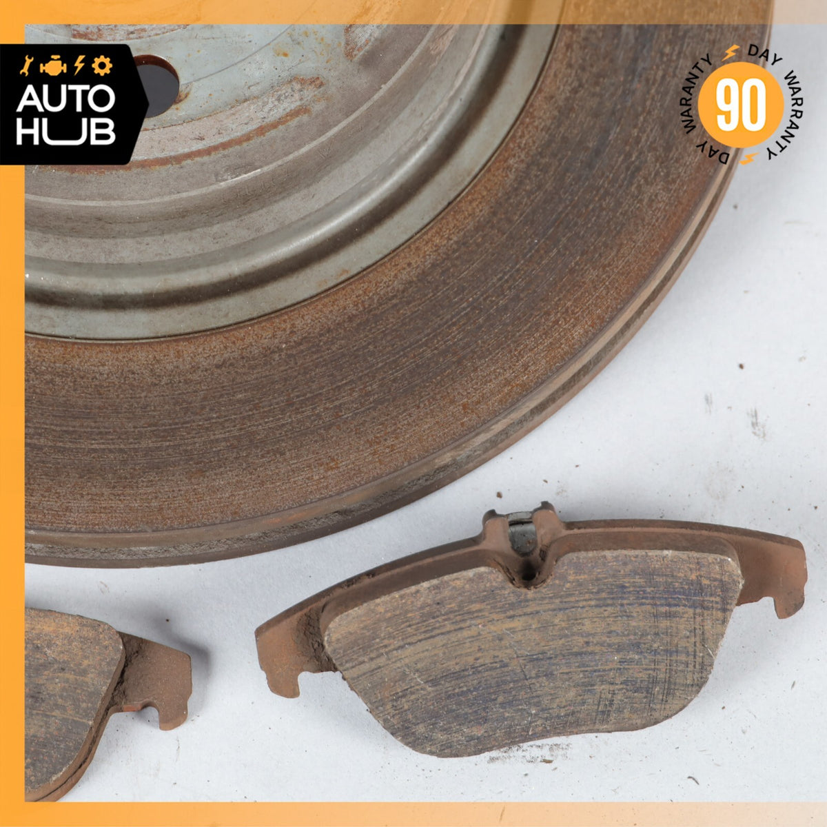 08-17 Mercedes W207 E350 E400 C350 Rear Brake Rotor Left and Right Set OEM - photo 6