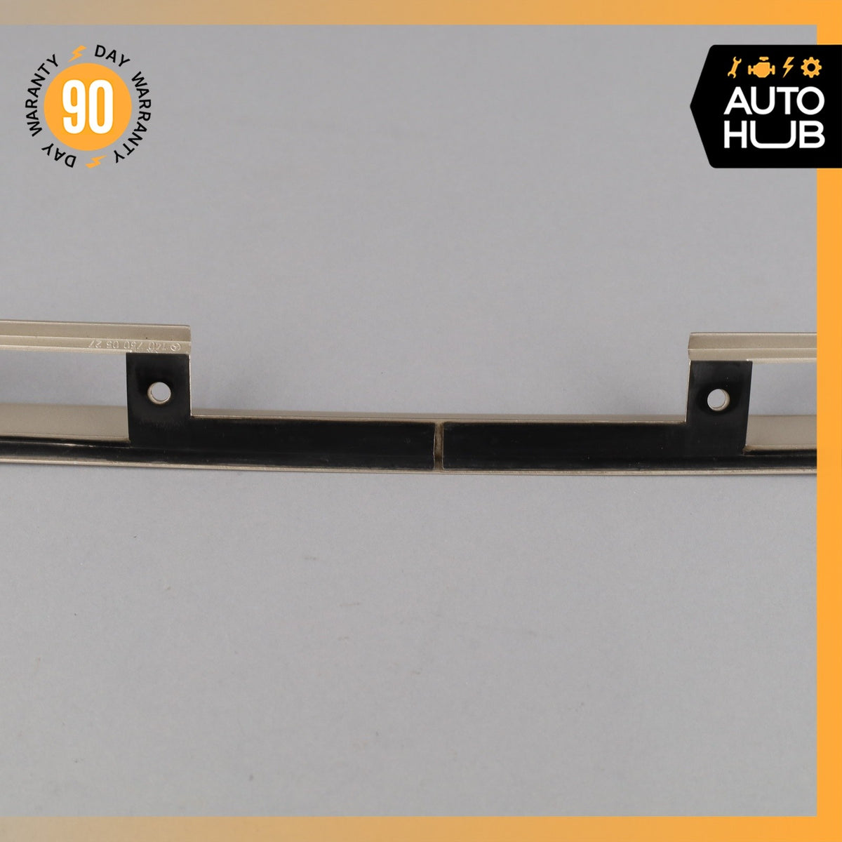 93-99 Mercedes W140 CL600 S500 S600 Coupe Trunk Lid License Plate Trim Panel OEM - photo 10