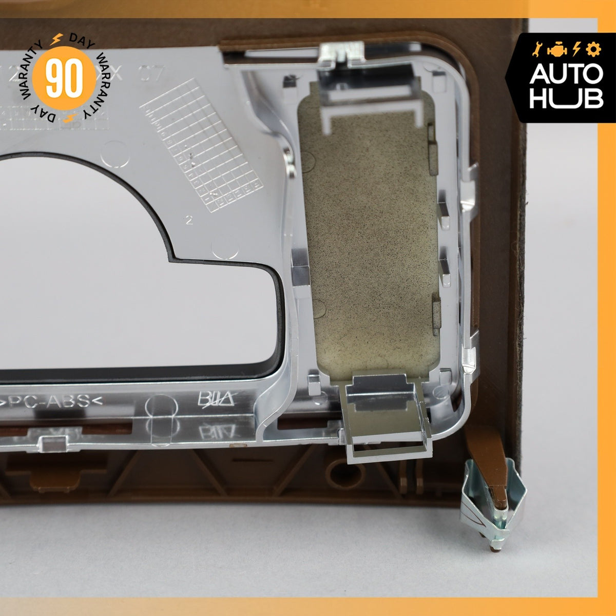 10-13 Mercedes W212 E350 E400 E550 Center Console Switch Trim Bezel Wood OEM - photo 13