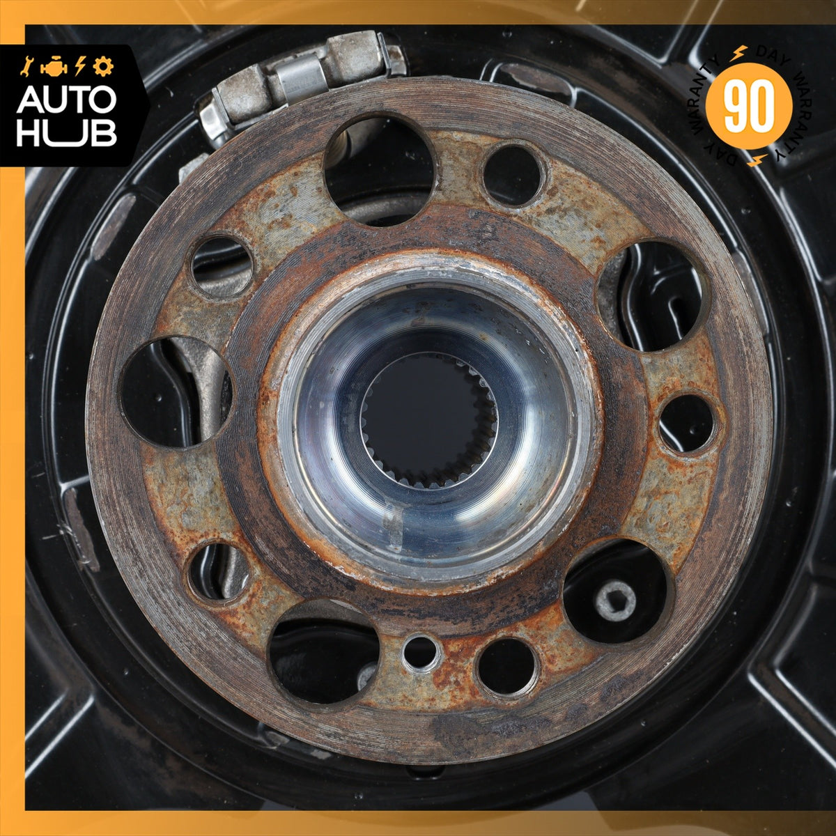 10-18 Mercedes W212 E350 CLS400 GLK350 Rear Left Side Spindle Knuckle Hub OEM - photo 4