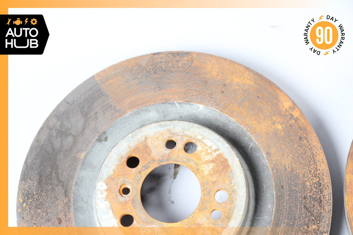 06-13 Mercedes X164 GL550 R350 Front Brake Rotors Disc Left and Right Set OEM - photo 2