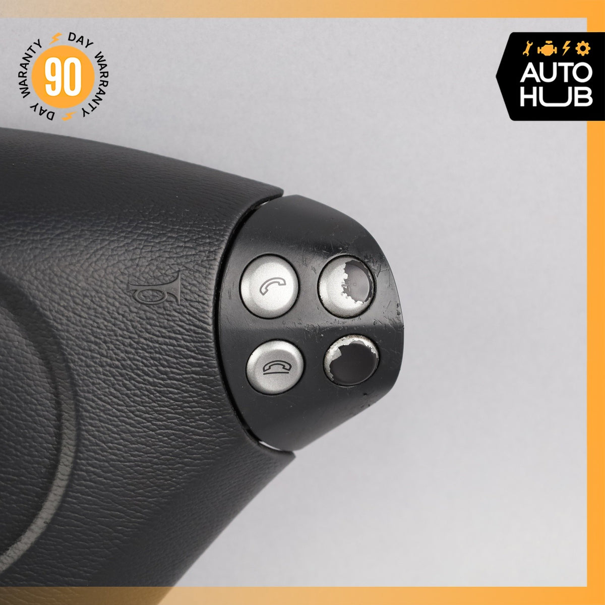 05-08 Mercedes R171 SLK350 C55 AMG C350 Steering Wheel Air Bag Airbag Black OEM - photo 4