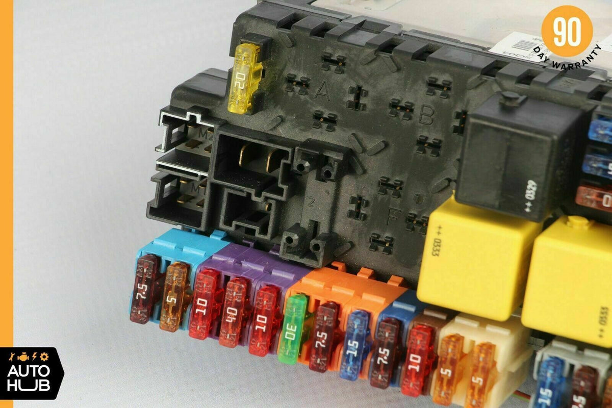 03-12 Mercedes R230 SL550 SL500 SLR Front Left SAM Fuse Box Control Module OEM - photo 11
