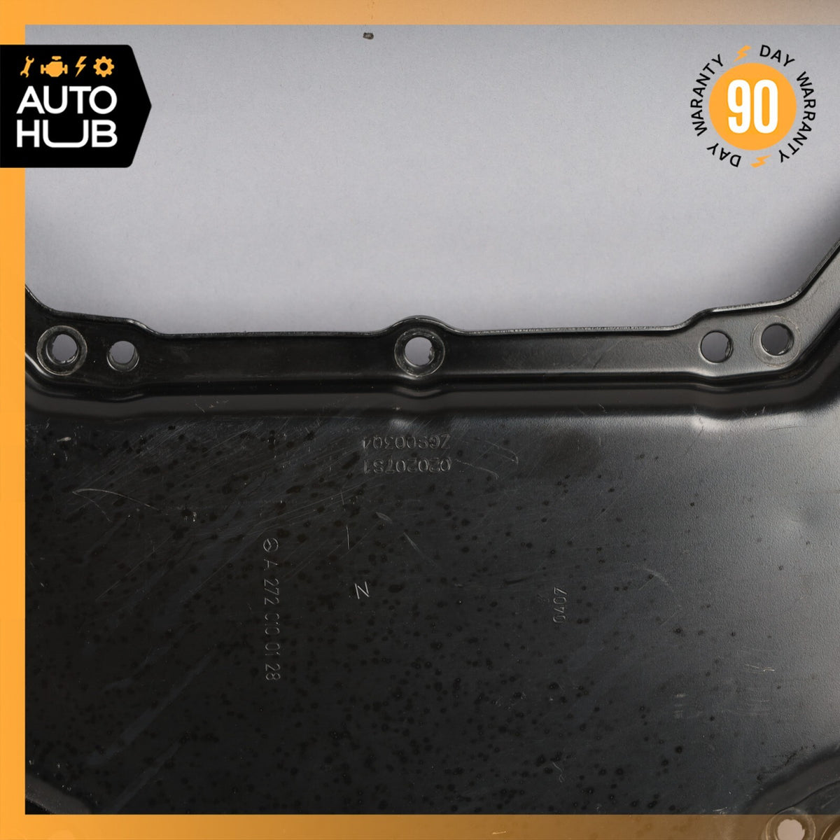 05-12 Mercedes W211 E350 C230 CLS550 SL550 CLK350 Lower Oil Pan 2720100128 OEM - photo 4