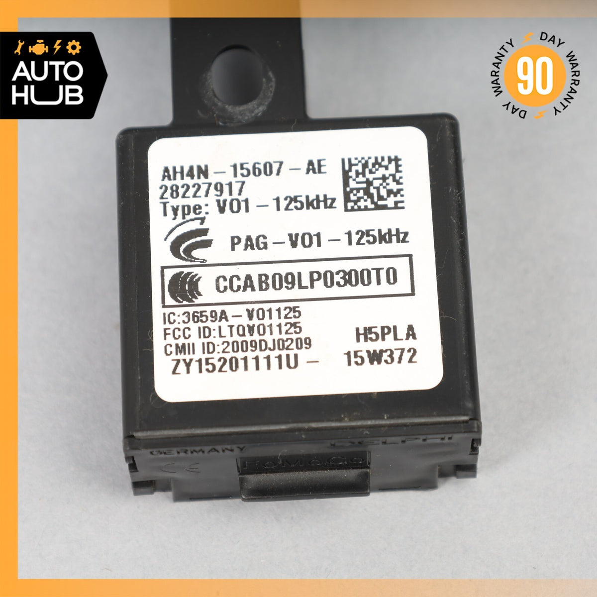 2016 Jaguar X351 XJ Keyless Go Entry Control Module OEM - photo 7