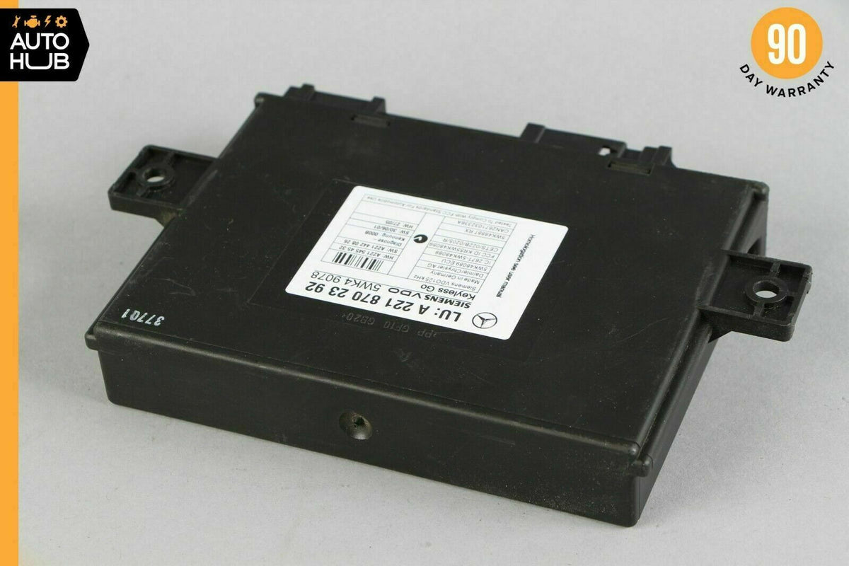 07-10 Mercedes W216 CL63 AMG S550 S400 Keyless Go Control Module 2218702392 OEM - photo 8