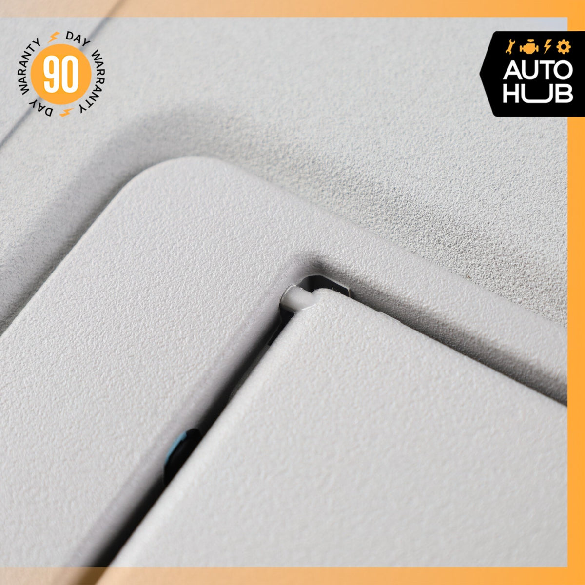 06-12 Mercedes W164 ML63 AMG GL350 Sun Visor Sunvisor Front Right Side Gray OEM - photo 9