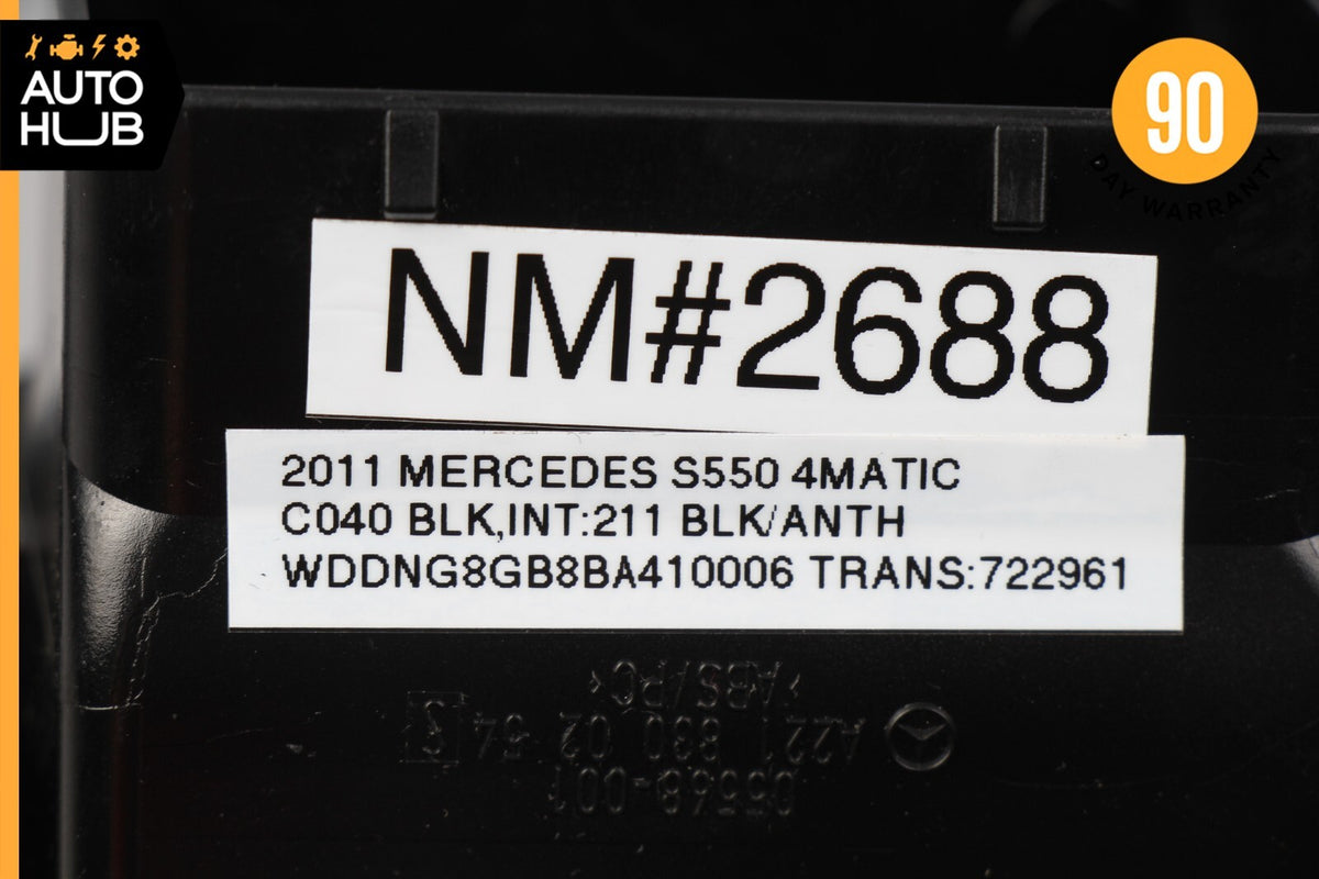07-14 Mercedes W221 S550 CL550 Dashboard Dash AC A/C Air Vent Right Side OEM - photo 12