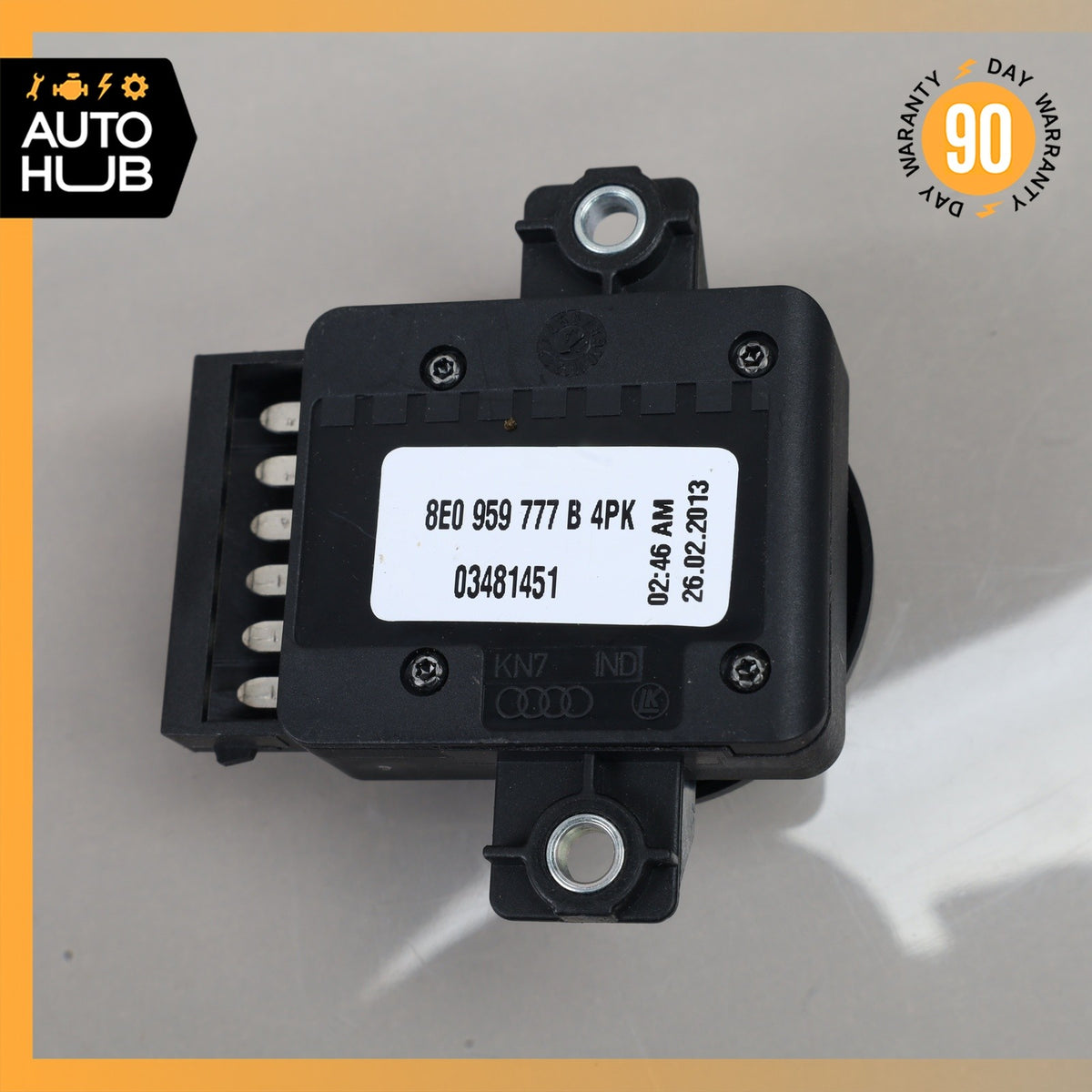 Audi C7 S6 SQ5 Front Left Driver Seat Lumbar Control Switch 8E0959777B OEM - photo 4