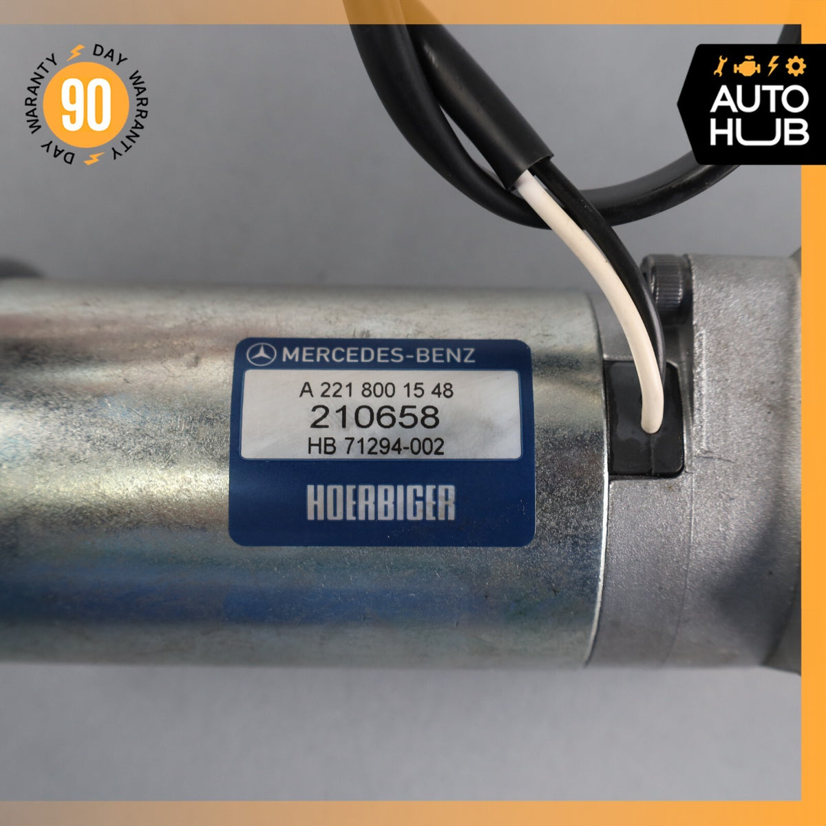 Mercedes W221 S63 Trunk Lid Locking Hydraulic Pull Down Pump w/ Foam Case OEM - photo 21