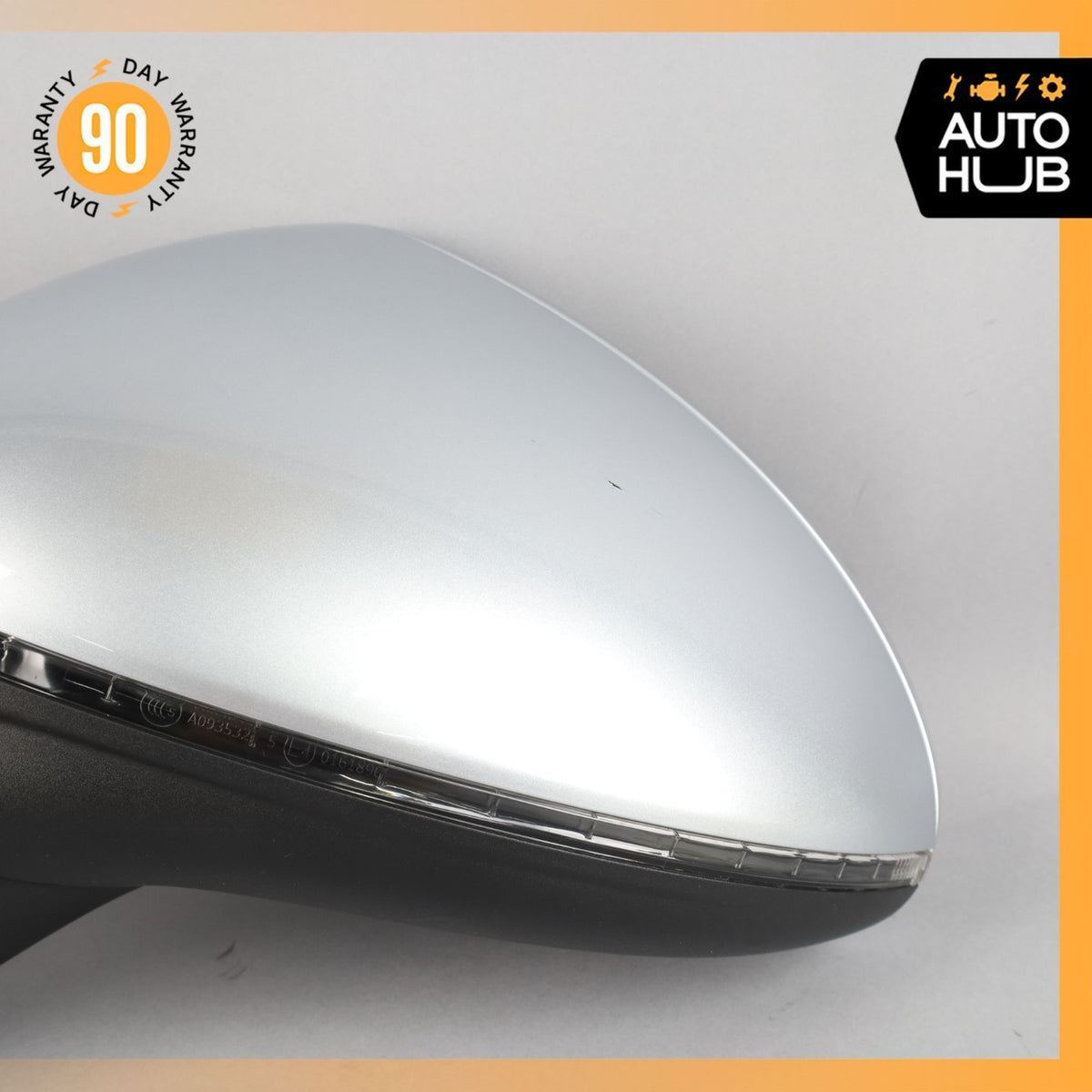 15-18 Porsche Cayenne 958 Left Side Rear View Door Mirror w/ Blind Spot OEM 31k - photo 15